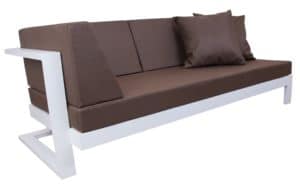 Leisure Collection Veranda Set – Rimini Right Armrest Sofa