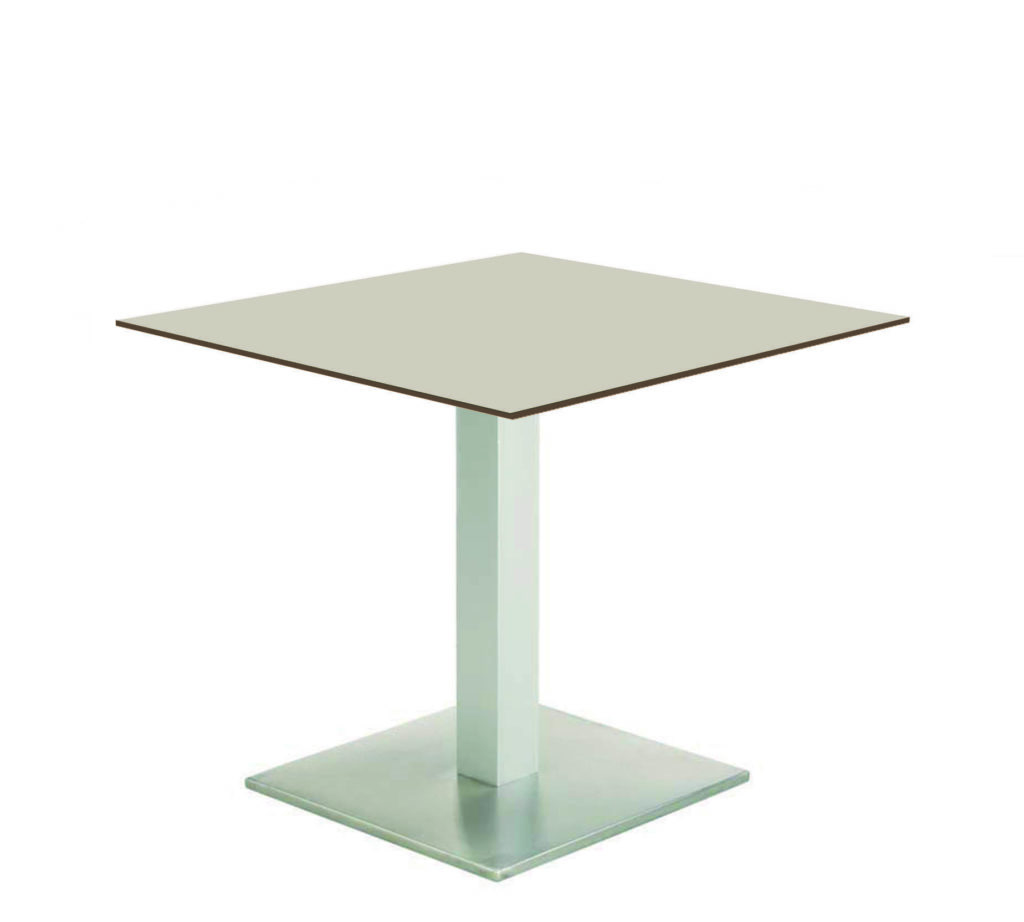 Outdoor Furniture Contemporary Collection – Toro Commercial Dining Table – Single Pedestal