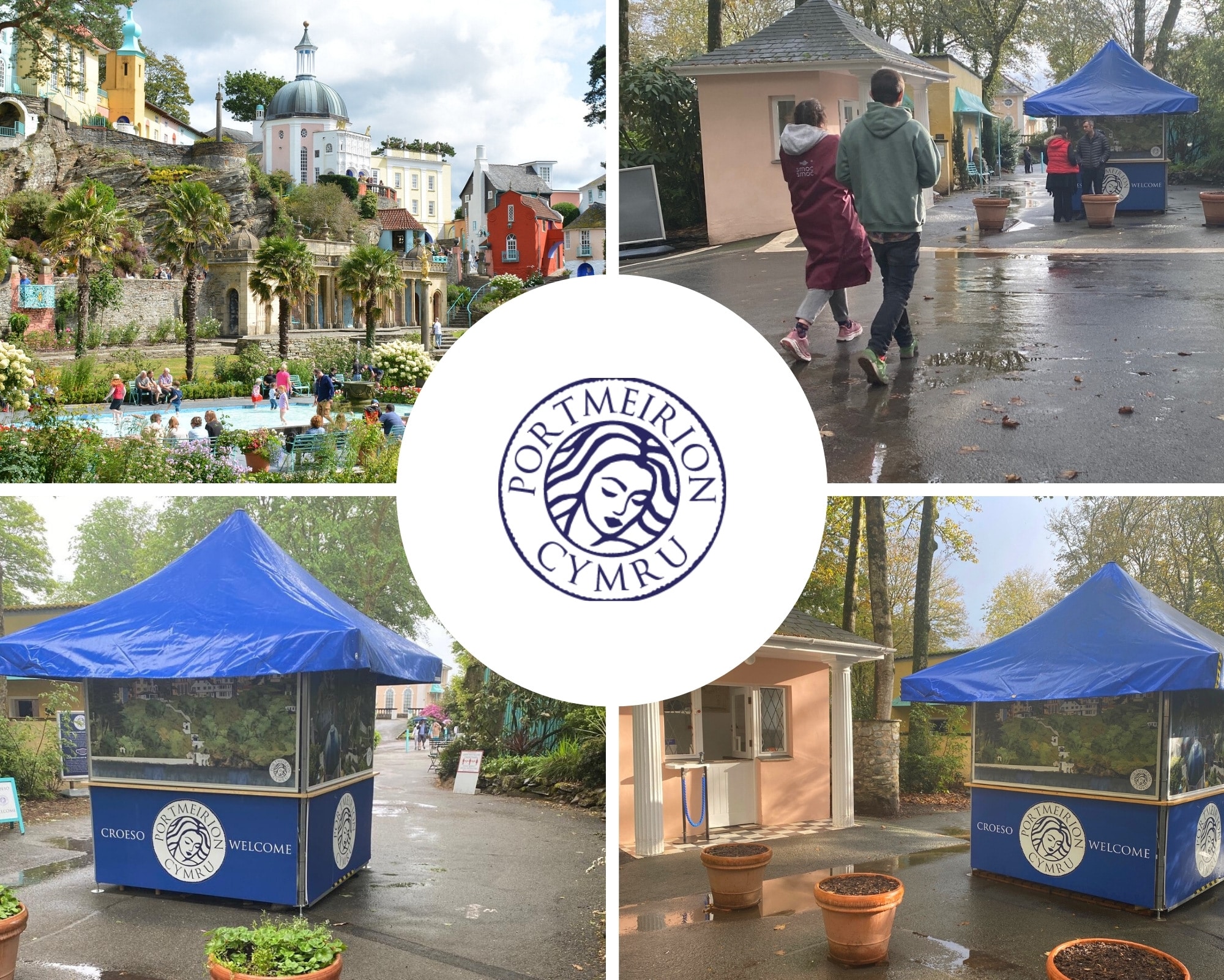 Outdoor Information Kiosk reduces wait time for 300,000 visitors to Portmeirion